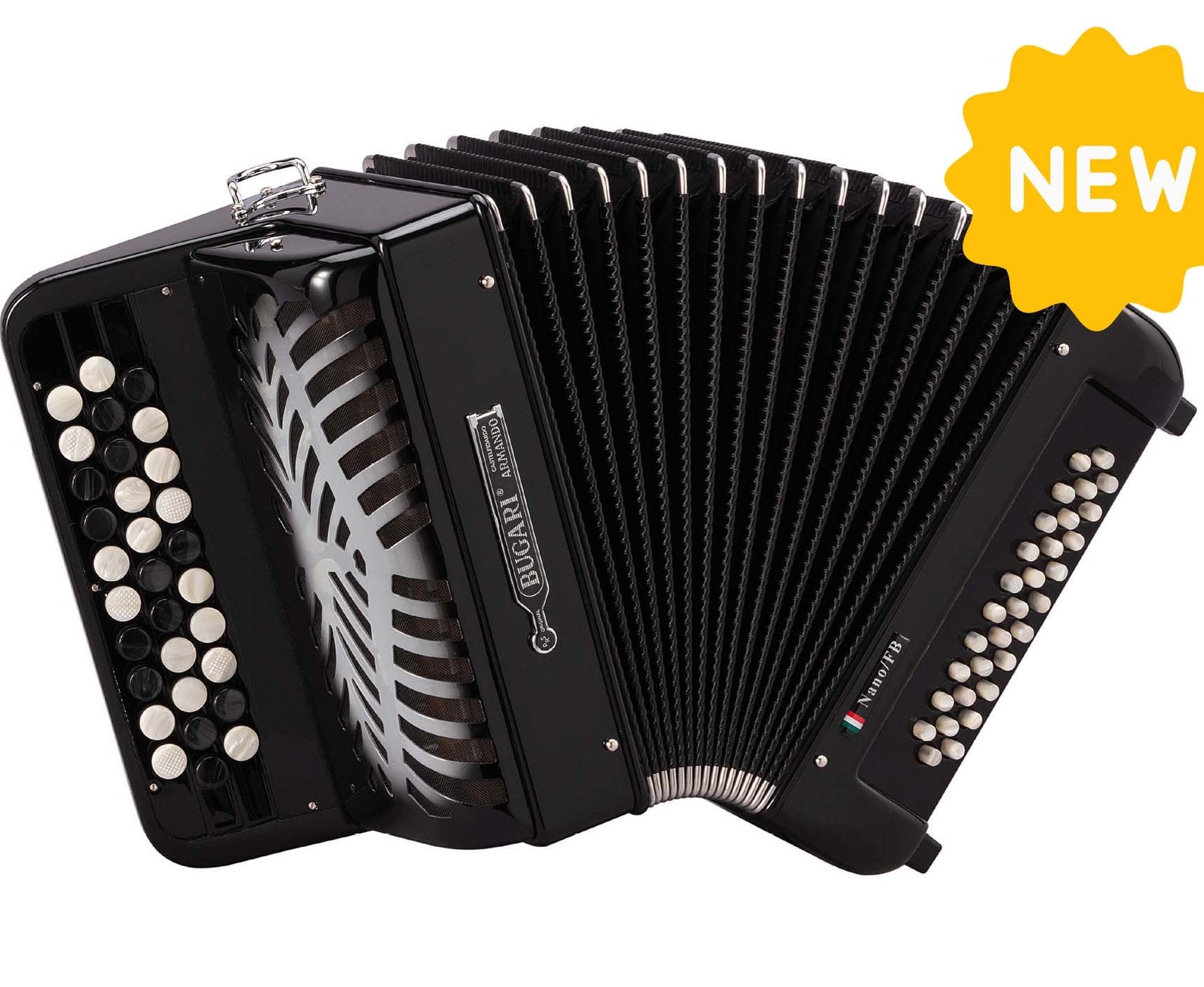 Black bugari 2024 accordion price