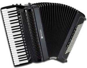 Pigini 55/P 45 De Luxe - chromatic accordion - Pigini - Fonteneau Accordions