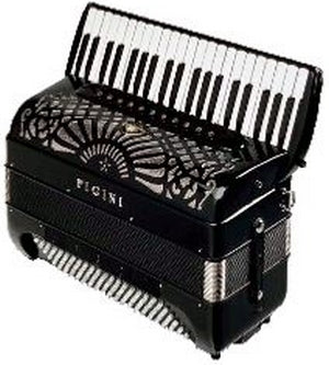 Pigini P118 Musette - Chromatic accordion - Pigini - Fonteneau Accordions